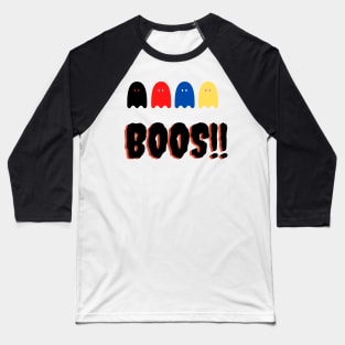 boos! colorful little ghosts Baseball T-Shirt